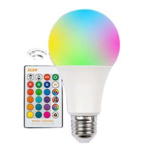 LED лампочка 6w 16 цветов E27 А70
