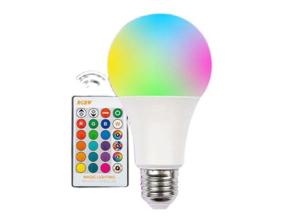 LED лампочка 6w 16 цветов E27 А70