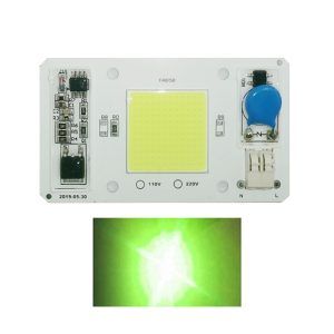 Led матрица 520-525nm (Зелёный) 50w 220v