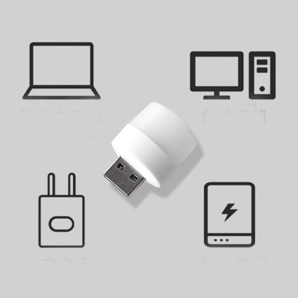 USB Світильник 1 w 3500к 3 led - Зображення 3
