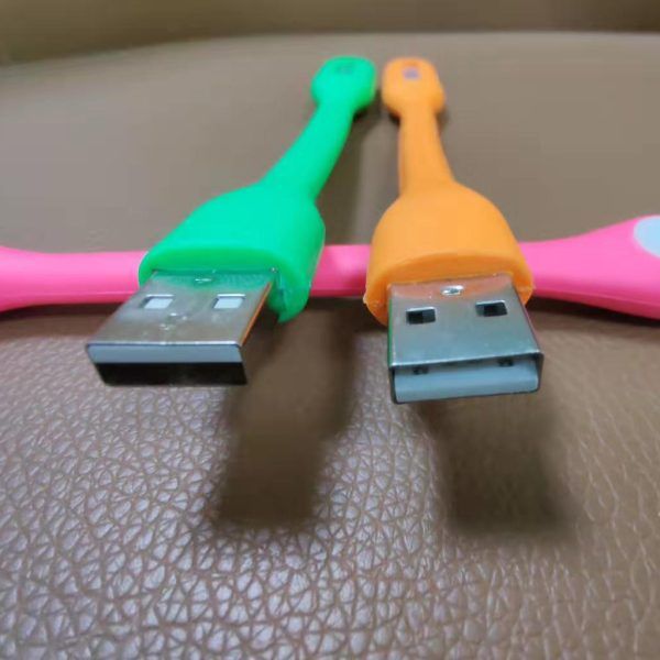 USB Світильник гнучкий 1,2 w червоний - Зображення 2