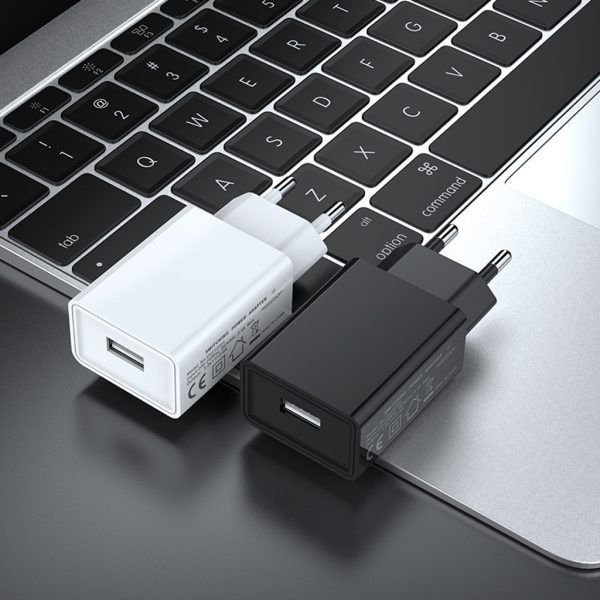 Мережевий адаптер USB 2A чорний - Зображення 3