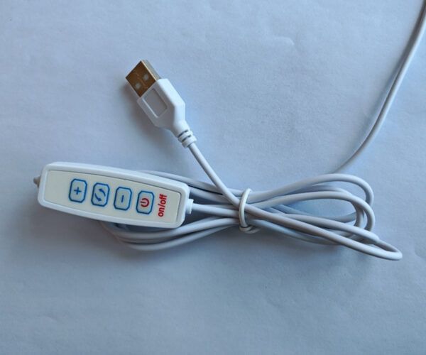 Шнур USB с пультом белый — изображение 2