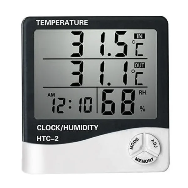 Термометр гігрометр HTC-2 - Зображення 2