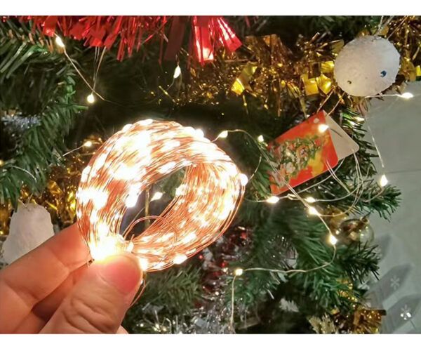 Гірлянда USB Теплий білий 10 м - Зображення 4